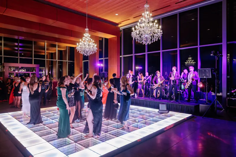 A celebration in the event space
